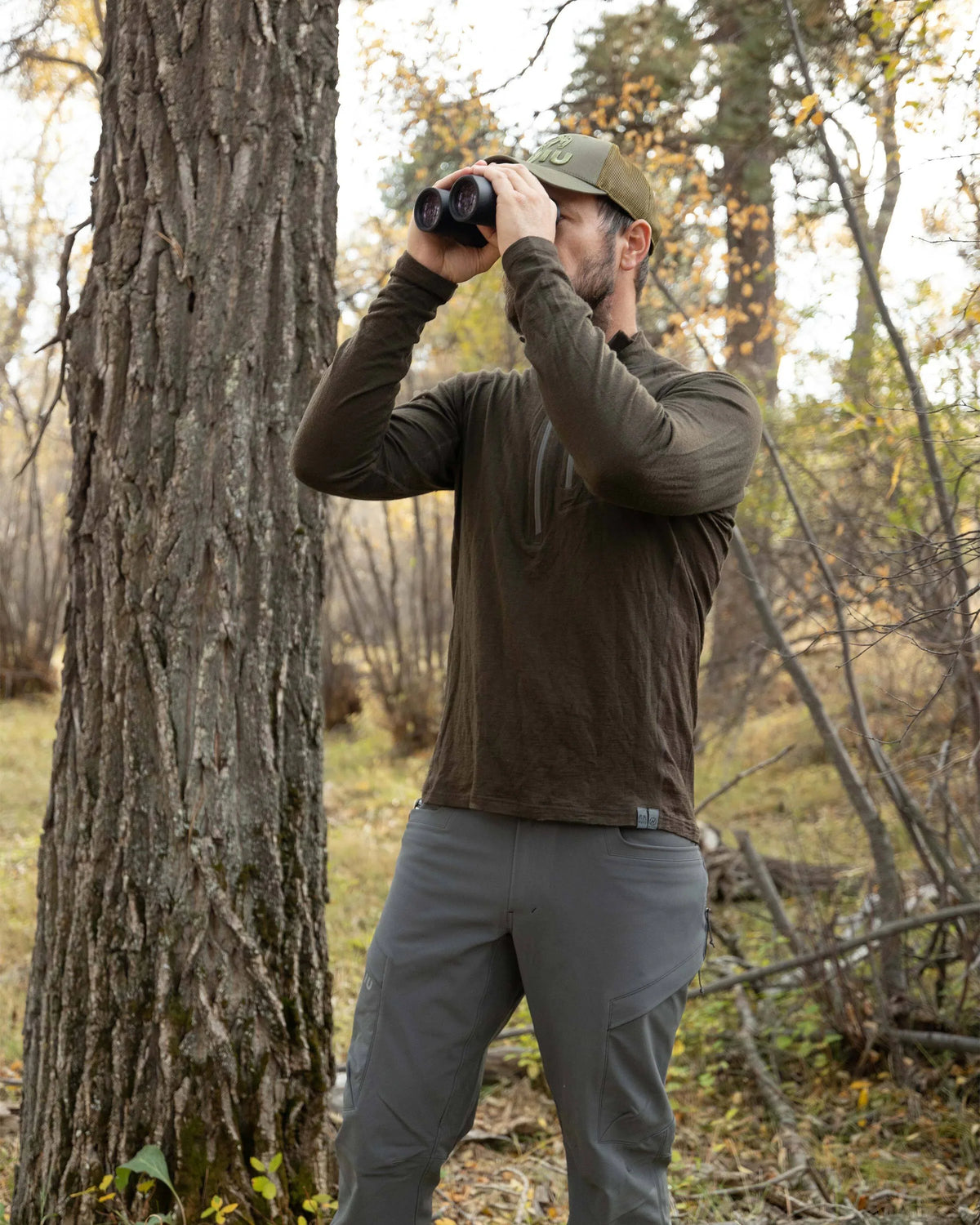 ULTRA Merino 145 Zip-T Hunting Shirt | Gunmetal