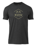 KUIU Stacked Here to Hunt T-Shirt | Charcoal