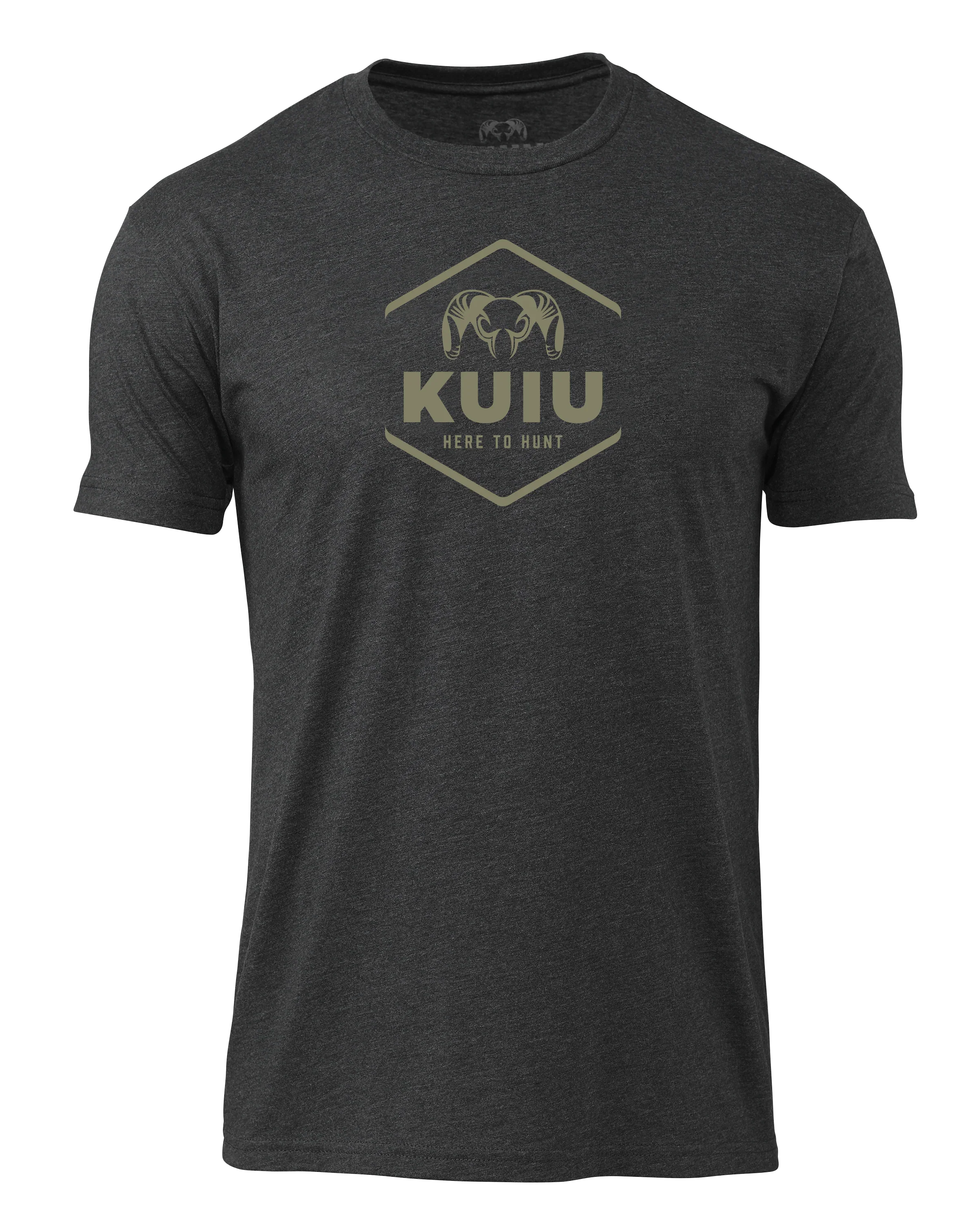 KUIU Stacked Here to Hunt T-Shirt | Charcoal