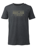 Youth Ultralight Mountain Logo T-Shirt | Charcoal