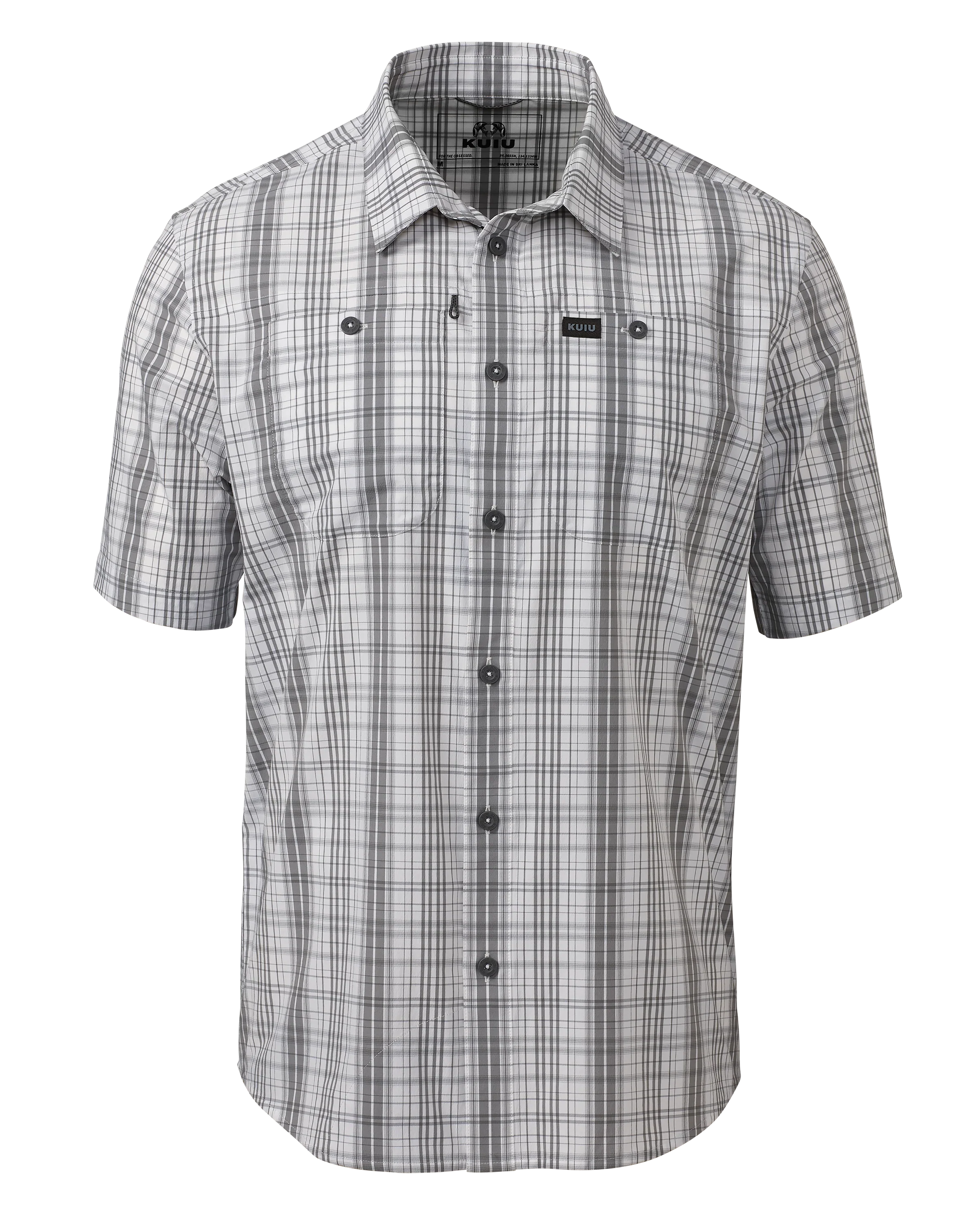 Borrego SS Shirt | Granite Plaid