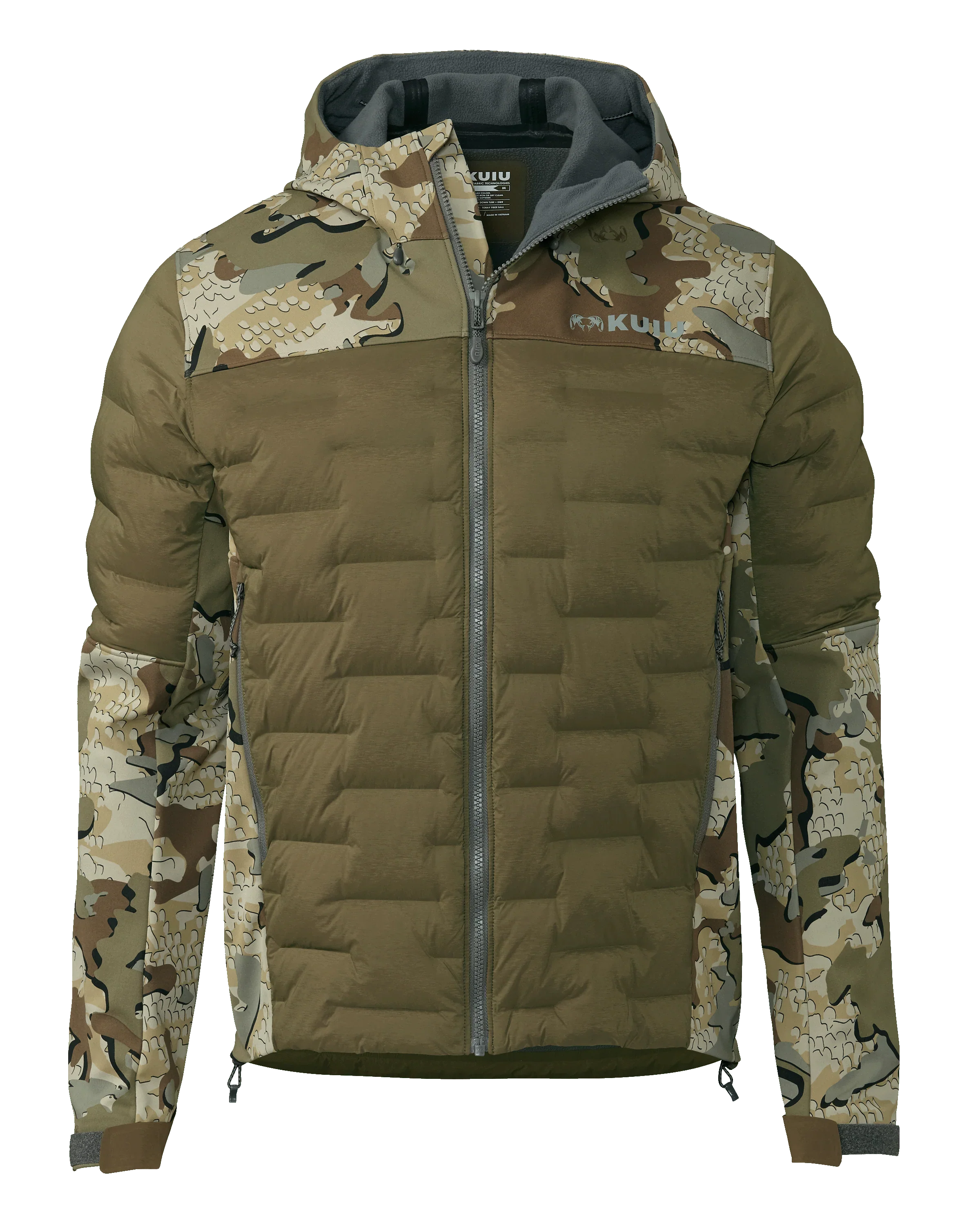 Axis Thermal Hybrid Hooded Jacket | Valo