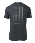 KUIU Vertical Flag Logo T-Shirt | Charcoal