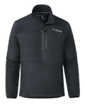 Sherpa Fleece Zip Pullover | Nightfall