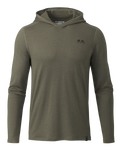 ULTRA Merino 120 LT LS Hoodie | Ash