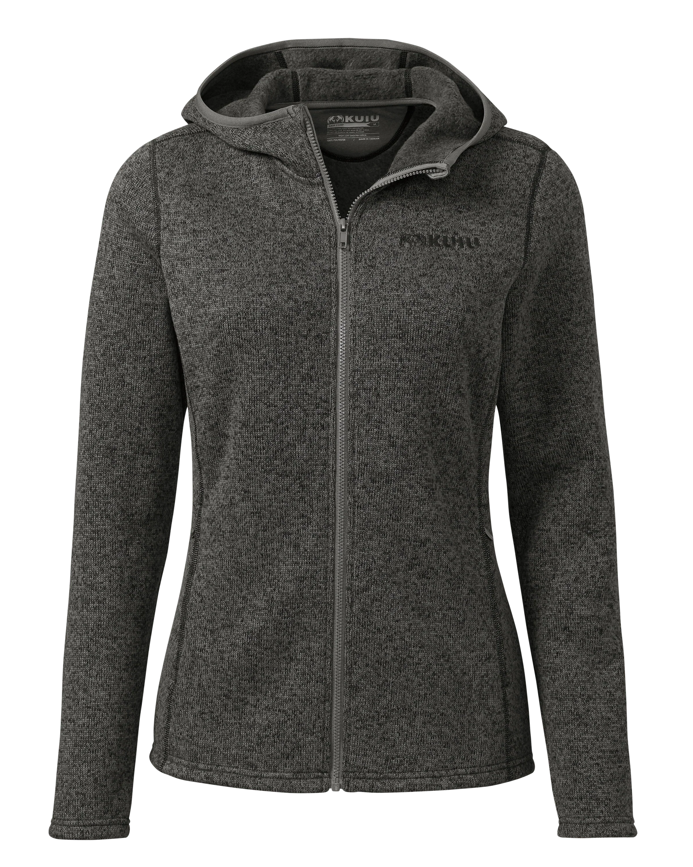 Women's Base Camp Hooded Sweater | Charcoal Heather