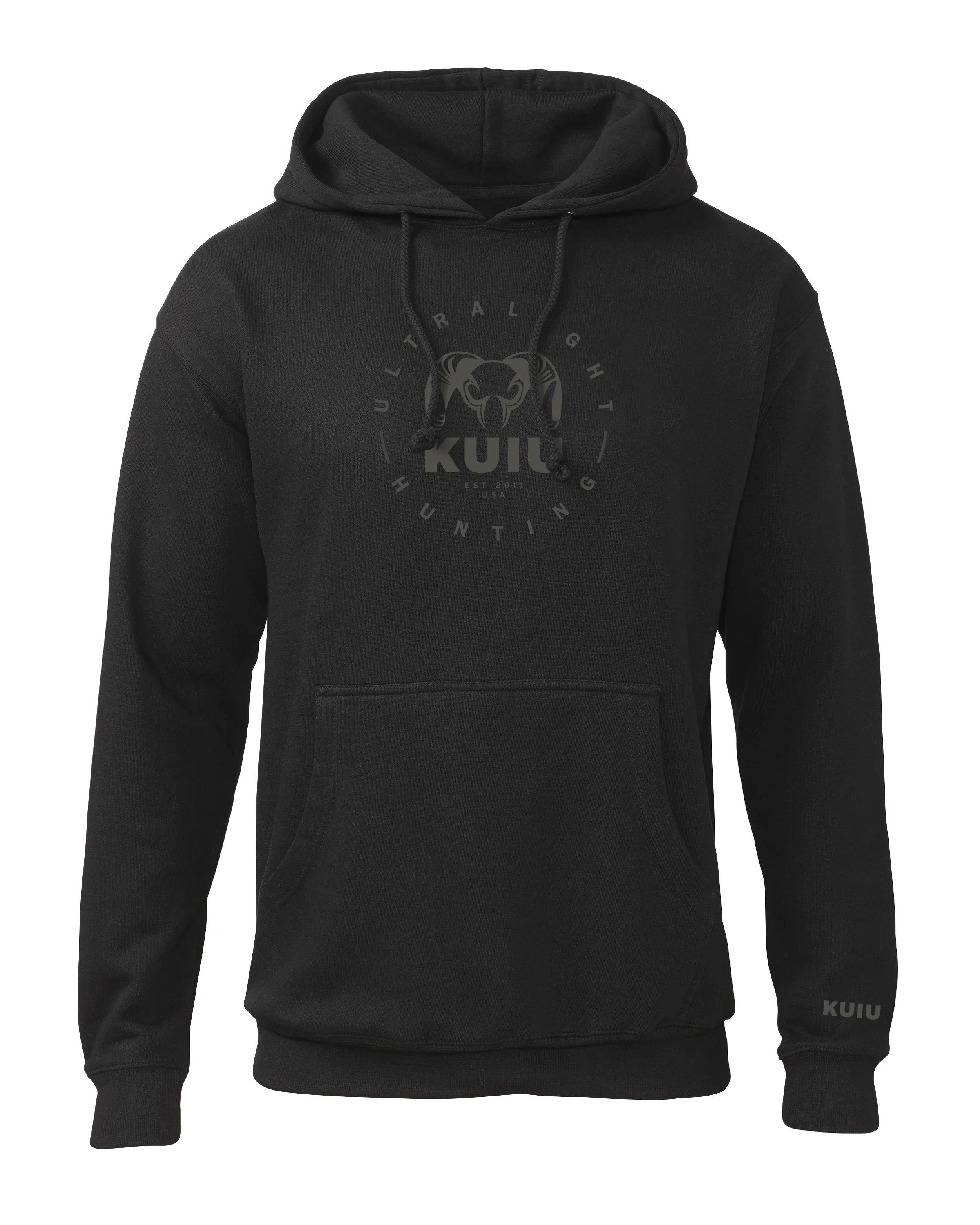 KUIU Ultralight Hunting Circle Hoodie | Black