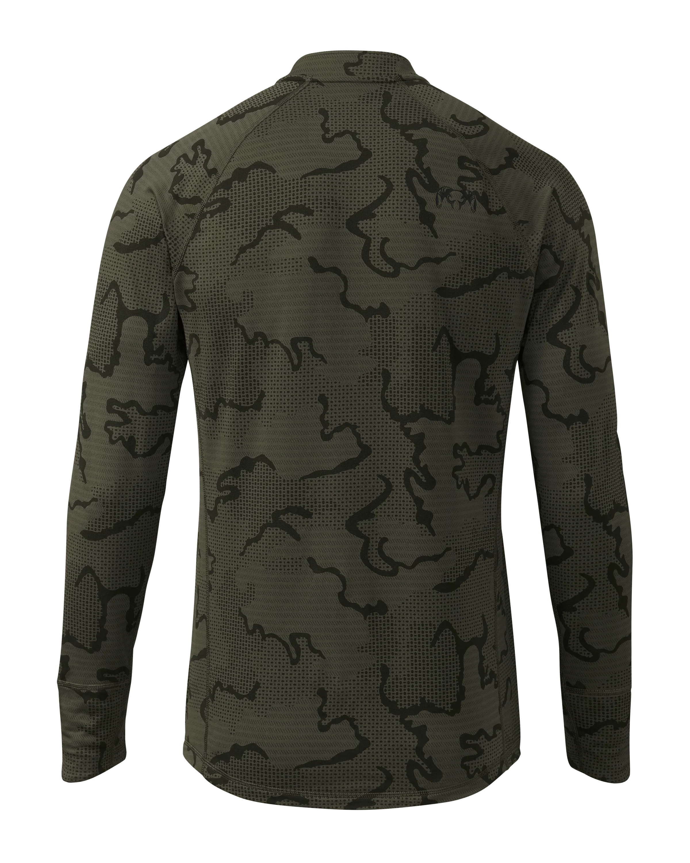 Ridgepoint Fleece Henley | Ash Tonal