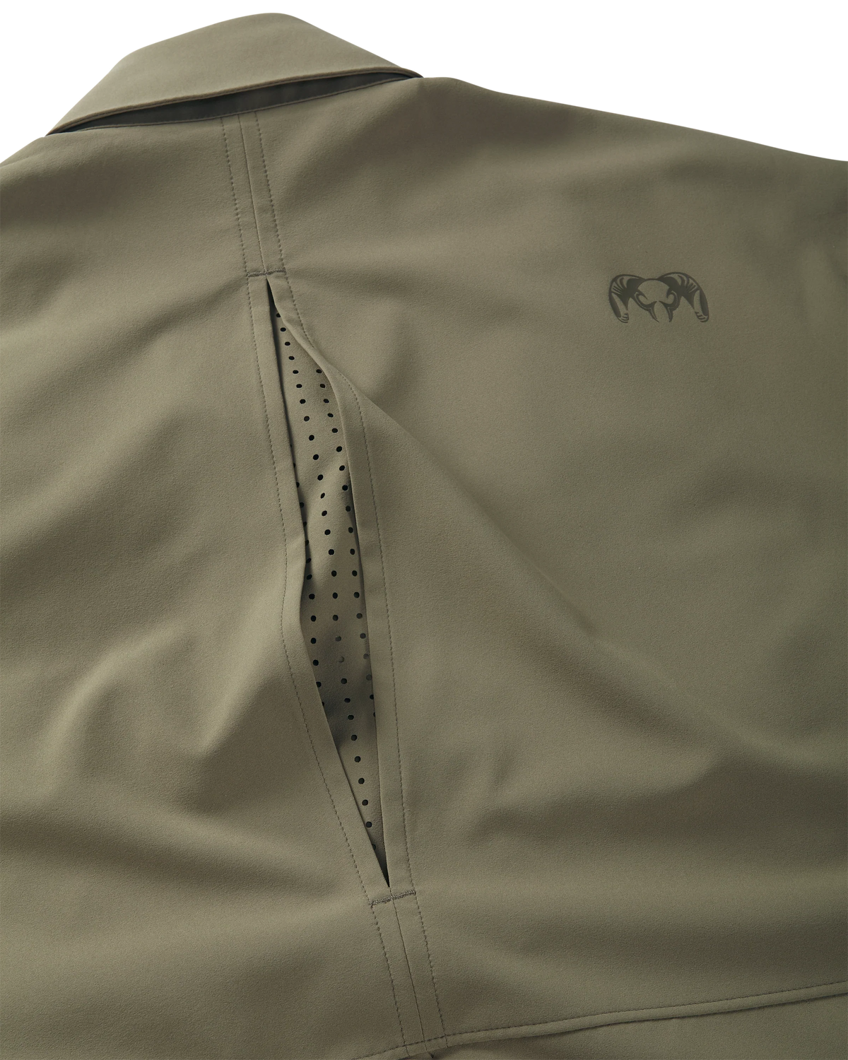 Mesa Vented SS Snap Shirt | Khaki