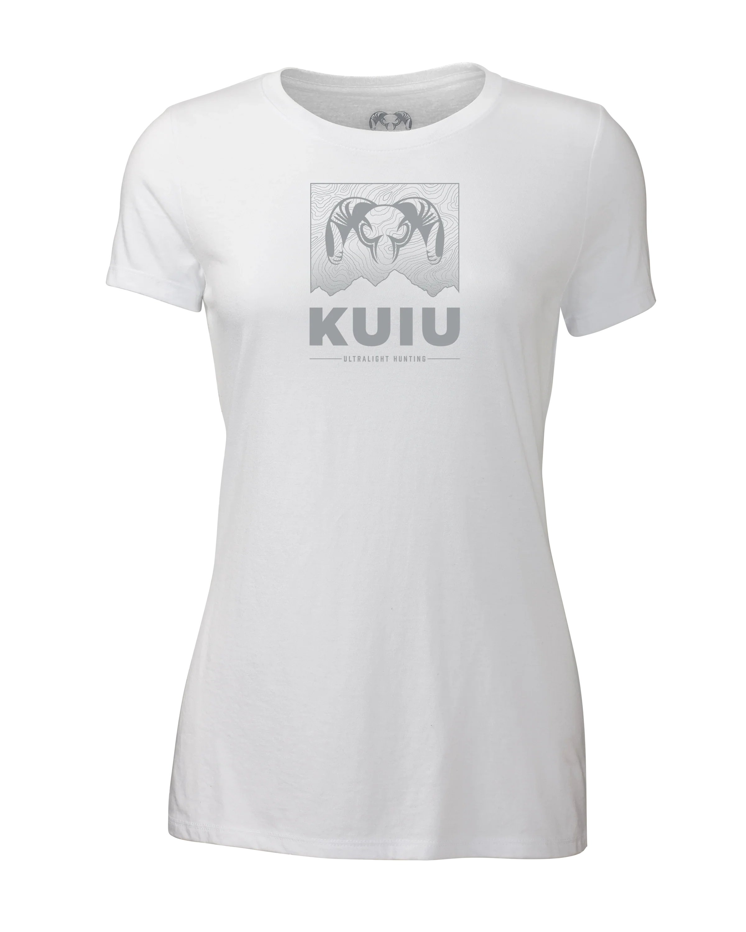 Women's Topo Mountain T-Shirt | White