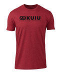 KUIU Block Logo T-Shirt | Cardinal