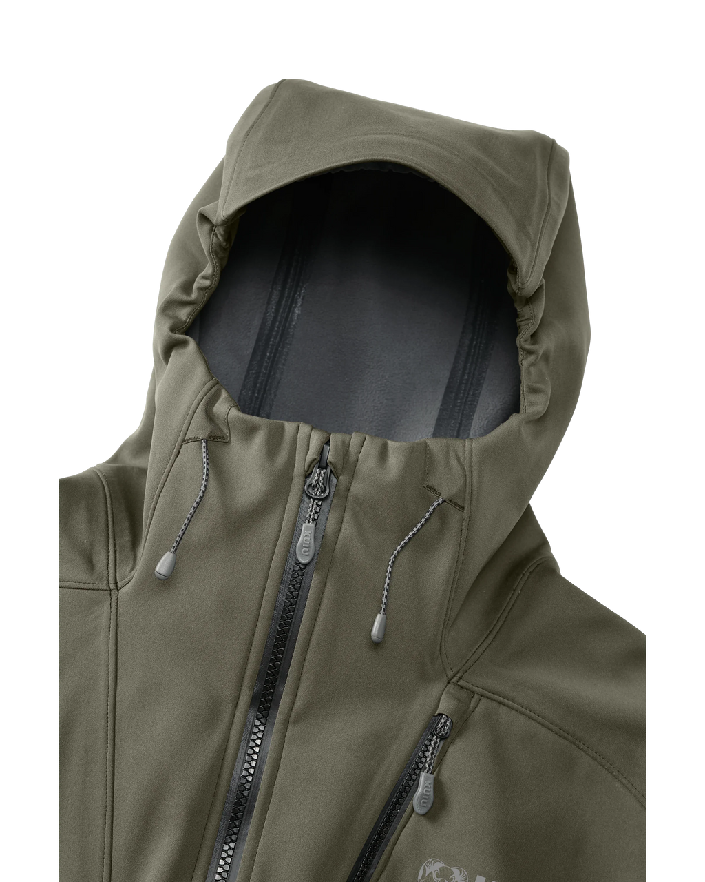 Axis Hybrid Hooded Jacket | Ash