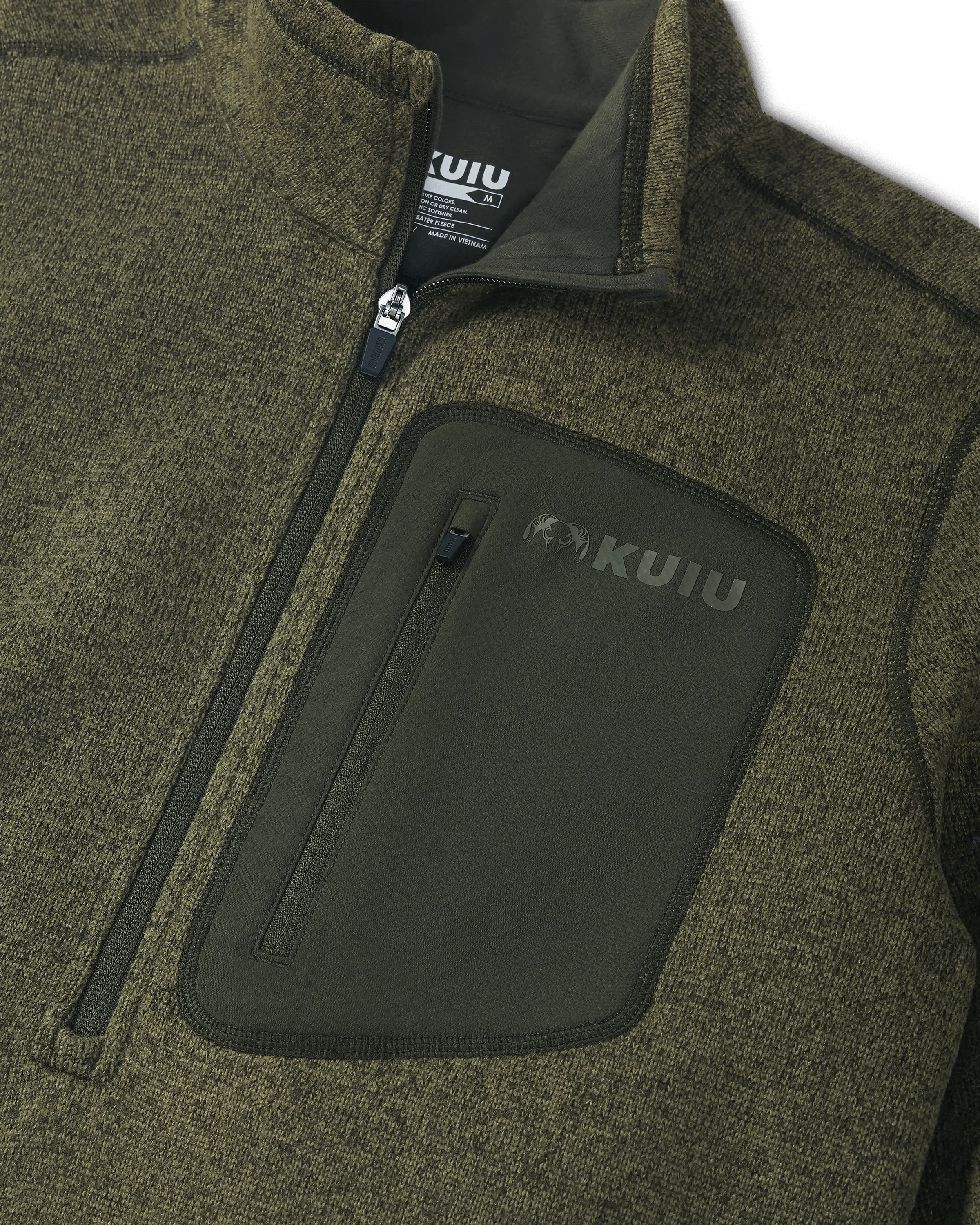 Base Camp Pullover Sweater | Olive Heather