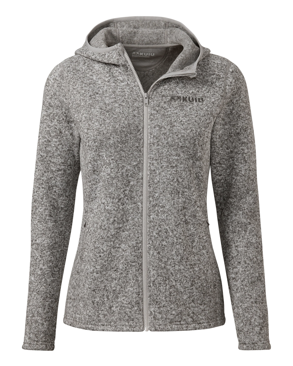 Women's Base Camp Hooded Sweater | Stone White Heather