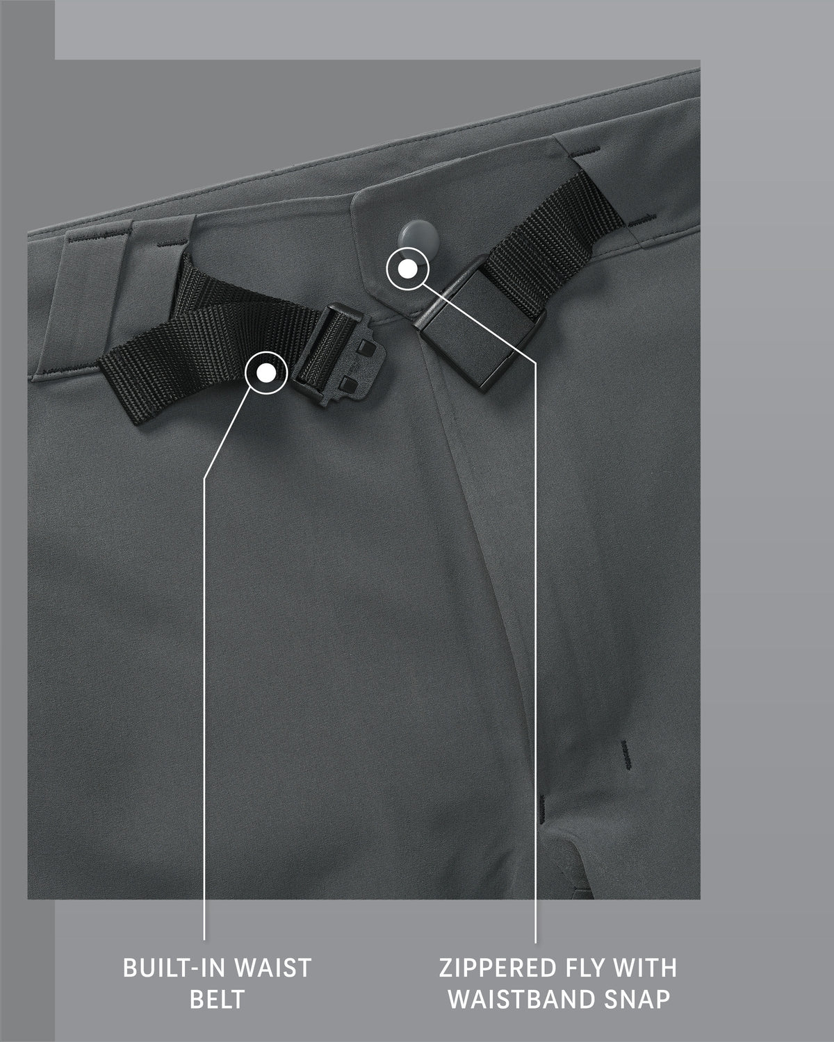 Yukon TR Rain Pant | Gunmetal