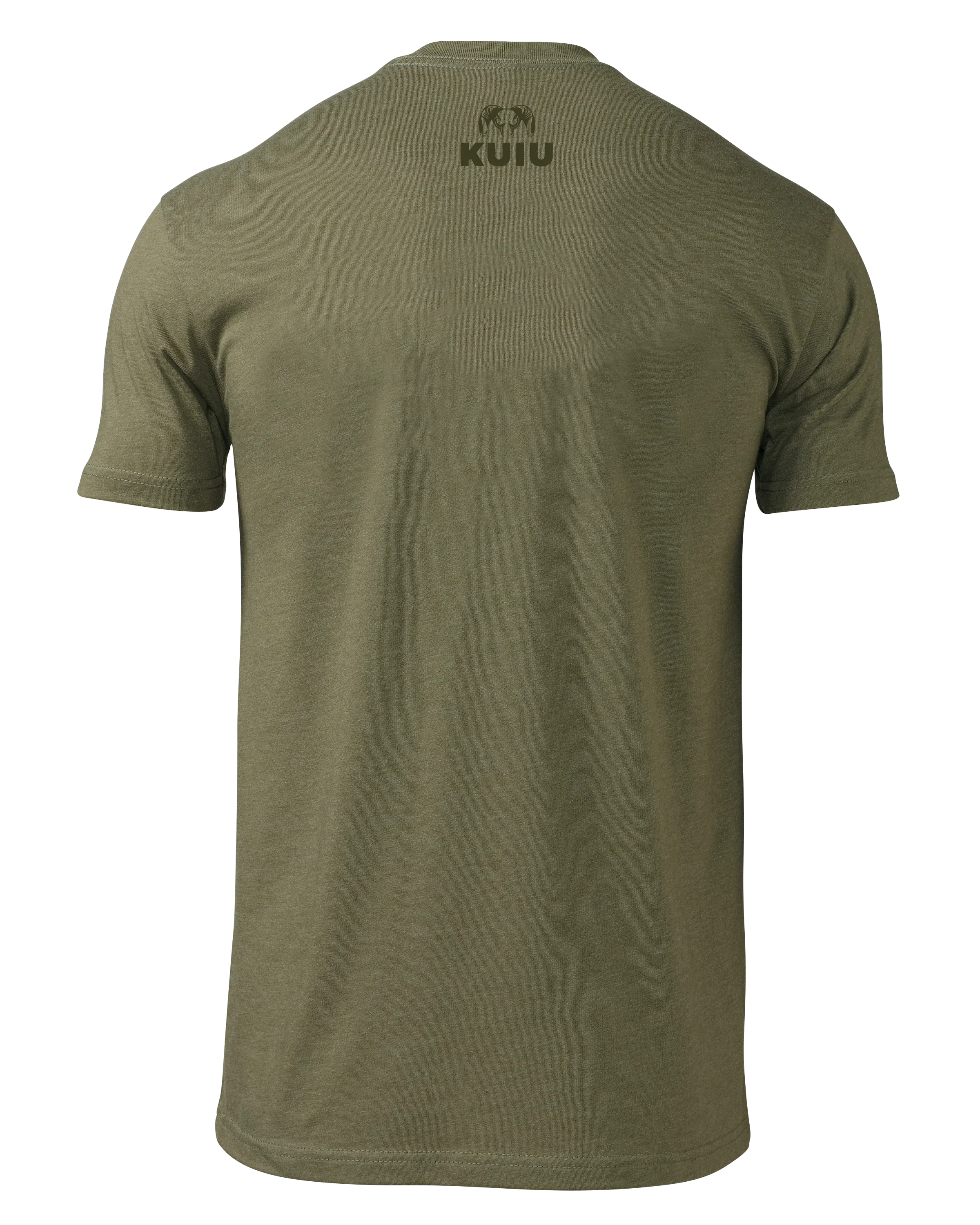 KUIU Solid Vertical T-Shirt | Military Green