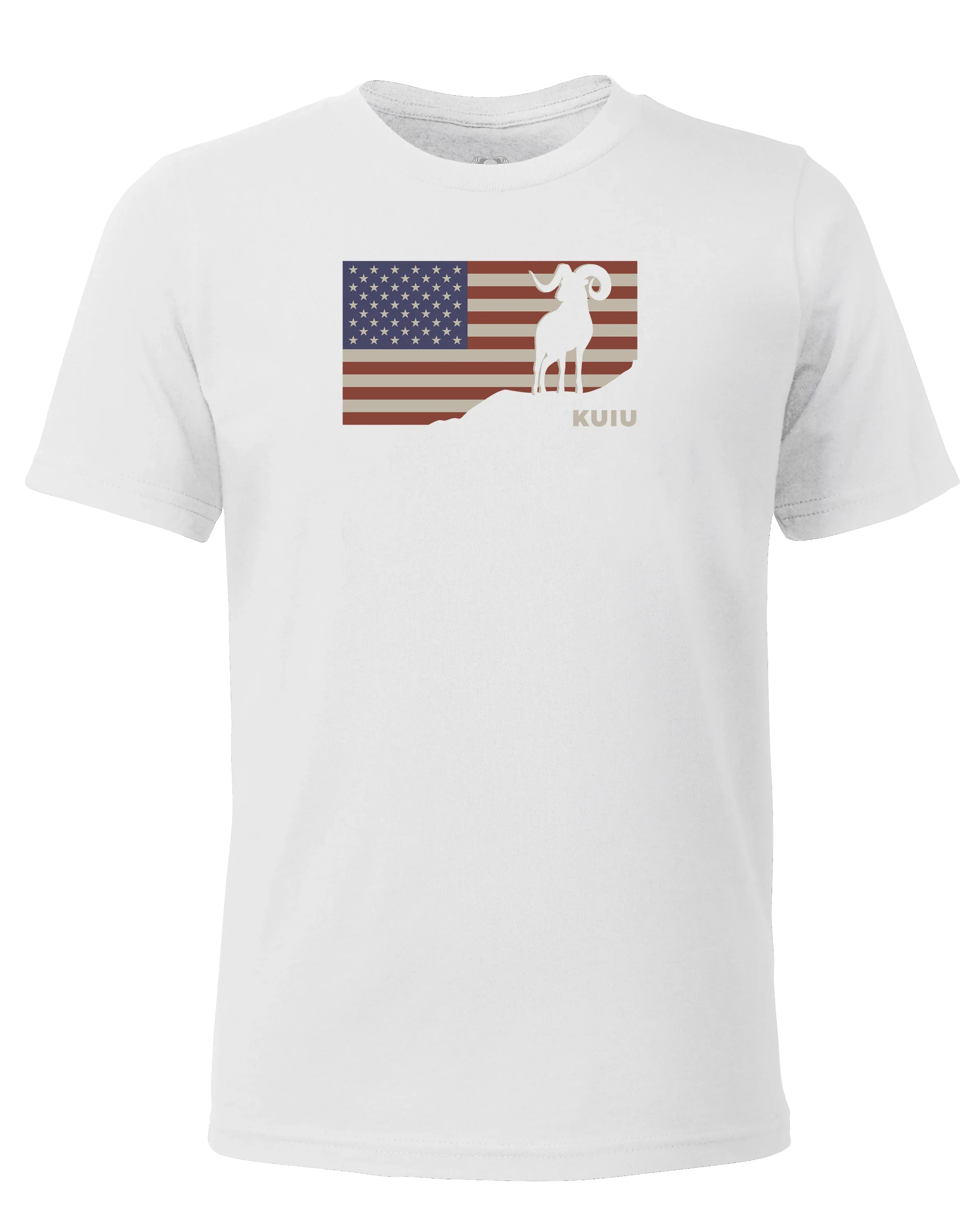 Youth Ram Flag T-Shirt | White