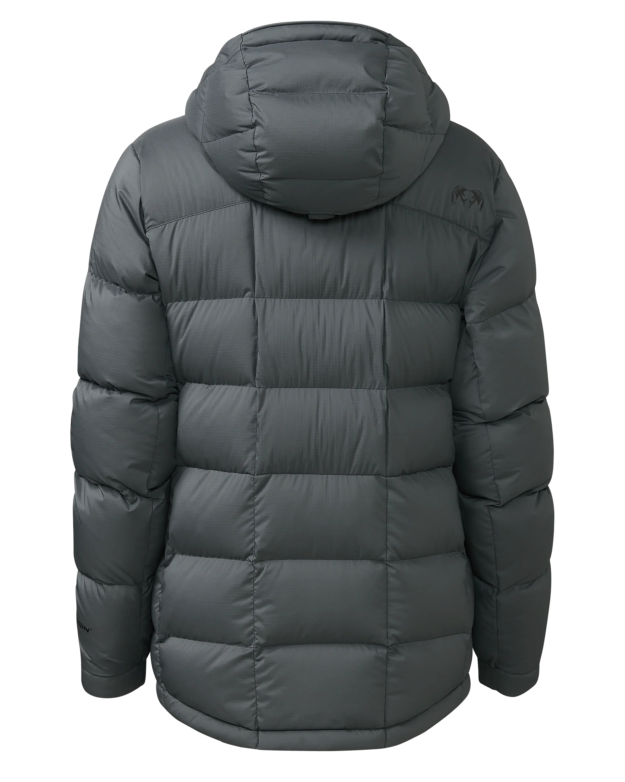 Women's Super Down PRO Hooded Jacket | Gunmetal
