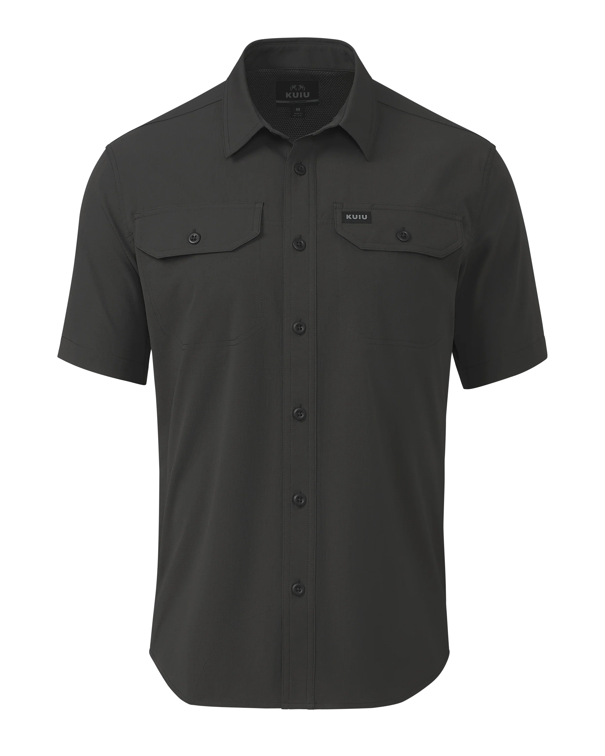 Gauge SS Work Shirt | Asphalt