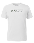 Youth Here to Hunt Logo T-Shirt | White