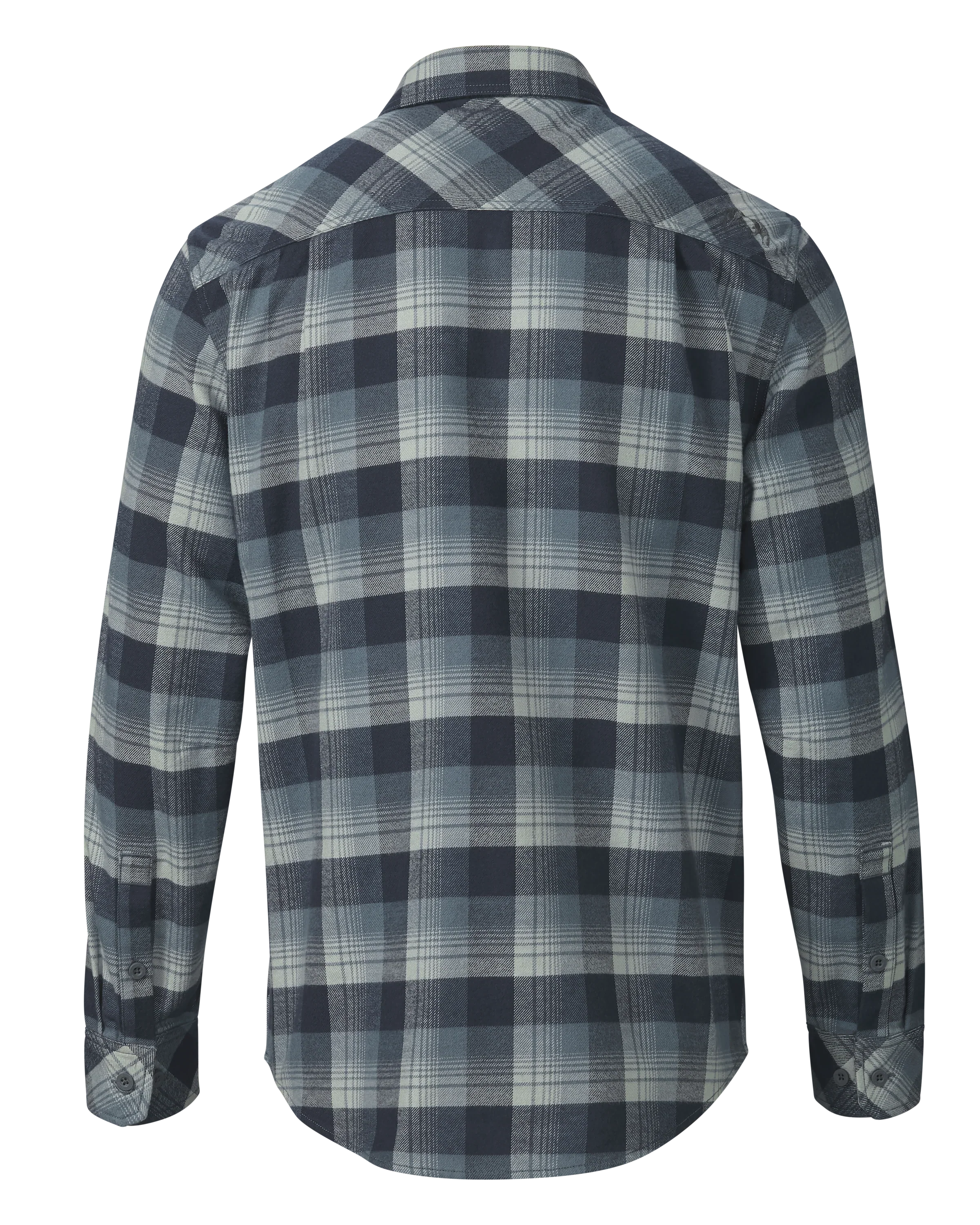 Field Flannel Shirt | Steel Blue Blockline