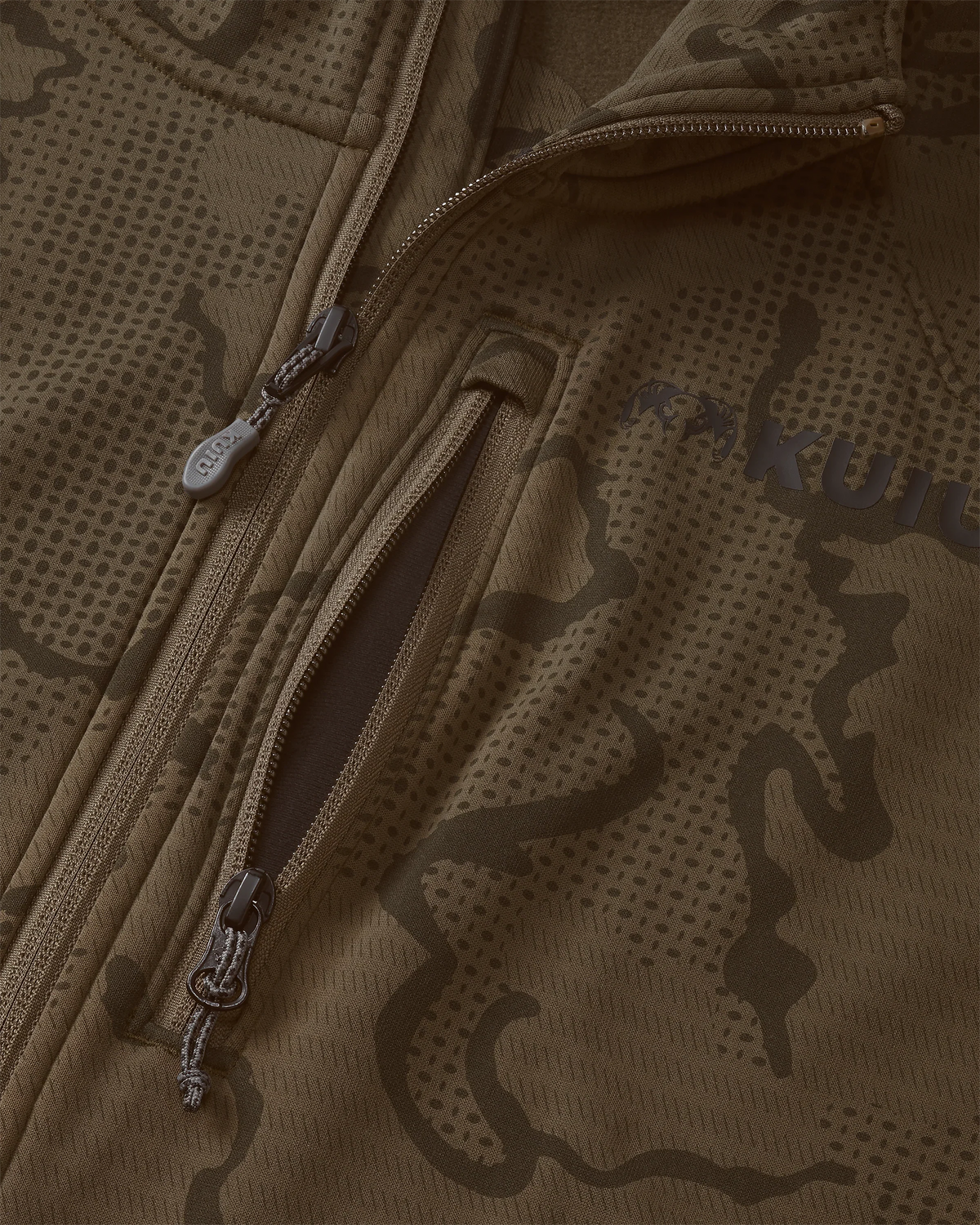 Ridgepoint Fleece Hoodie | Coyote Brown Tonal