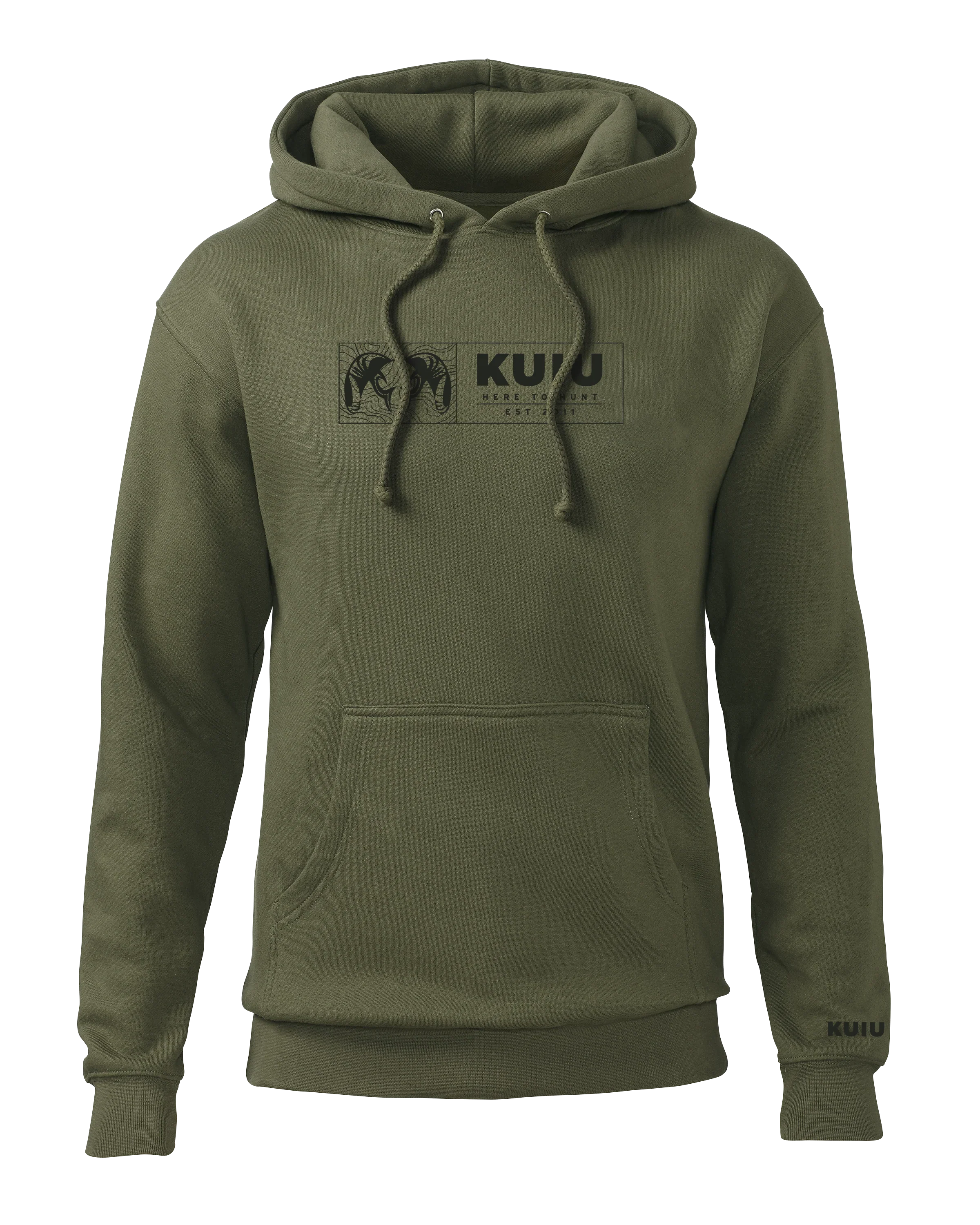 KUIU Topo Block Hoodie | Army