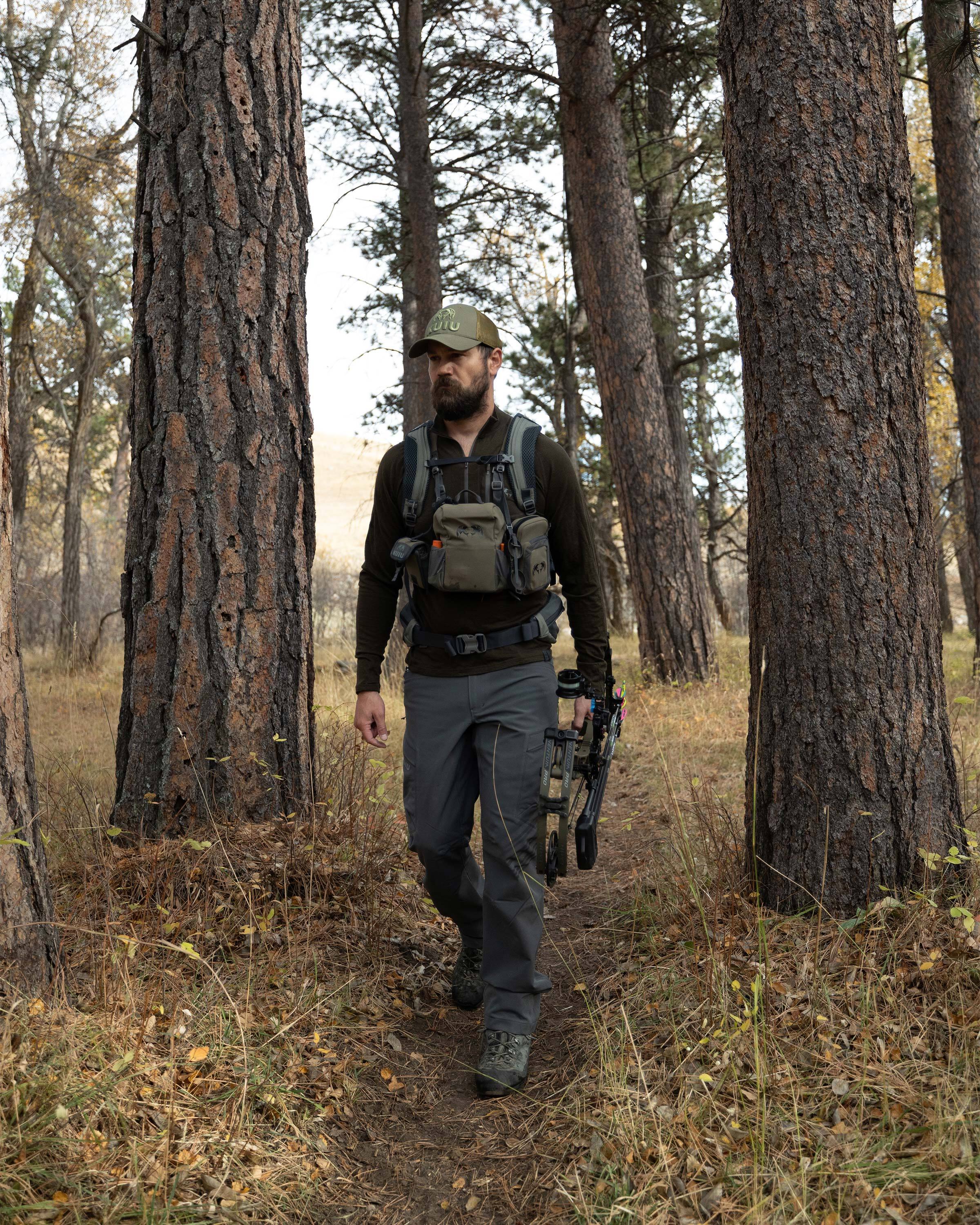 ULTRA Merino 145 Zip-T Hunting Shirt | Gunmetal