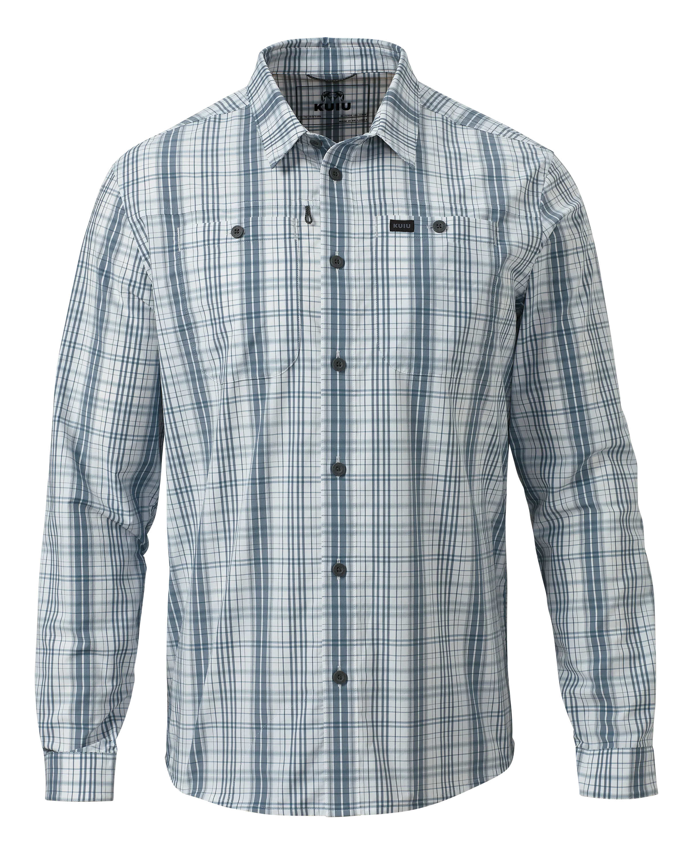 Borrego LS Shirt | Gravel Plaid