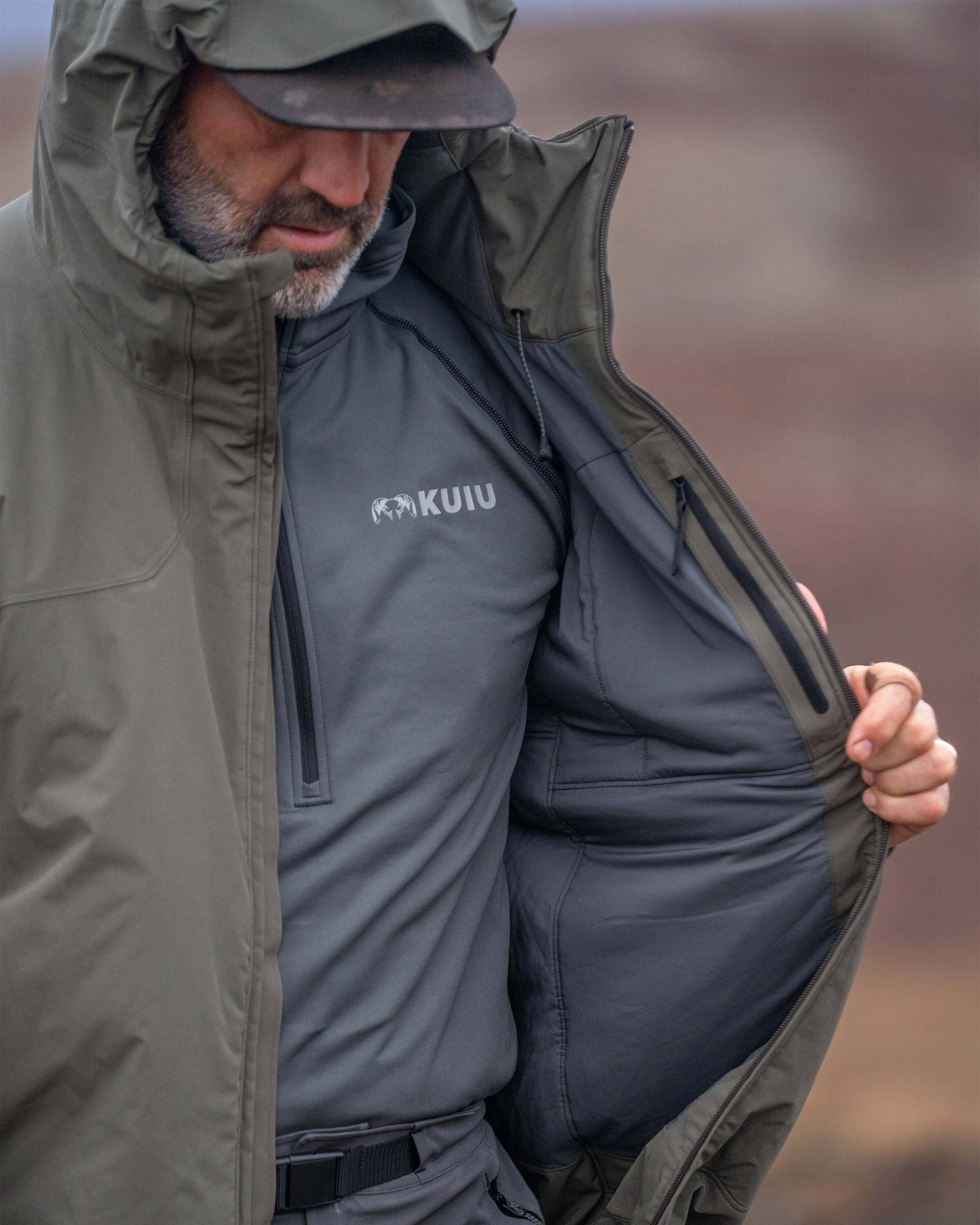 Mountain PRO Hooded Jacket | Gunmetal