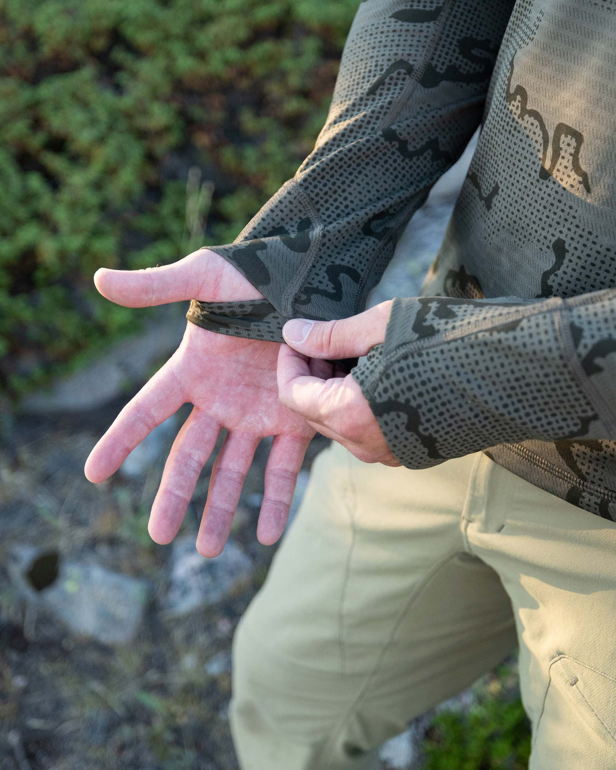 Ridgepoint Fleece Henley | Coyote Brown Tonal