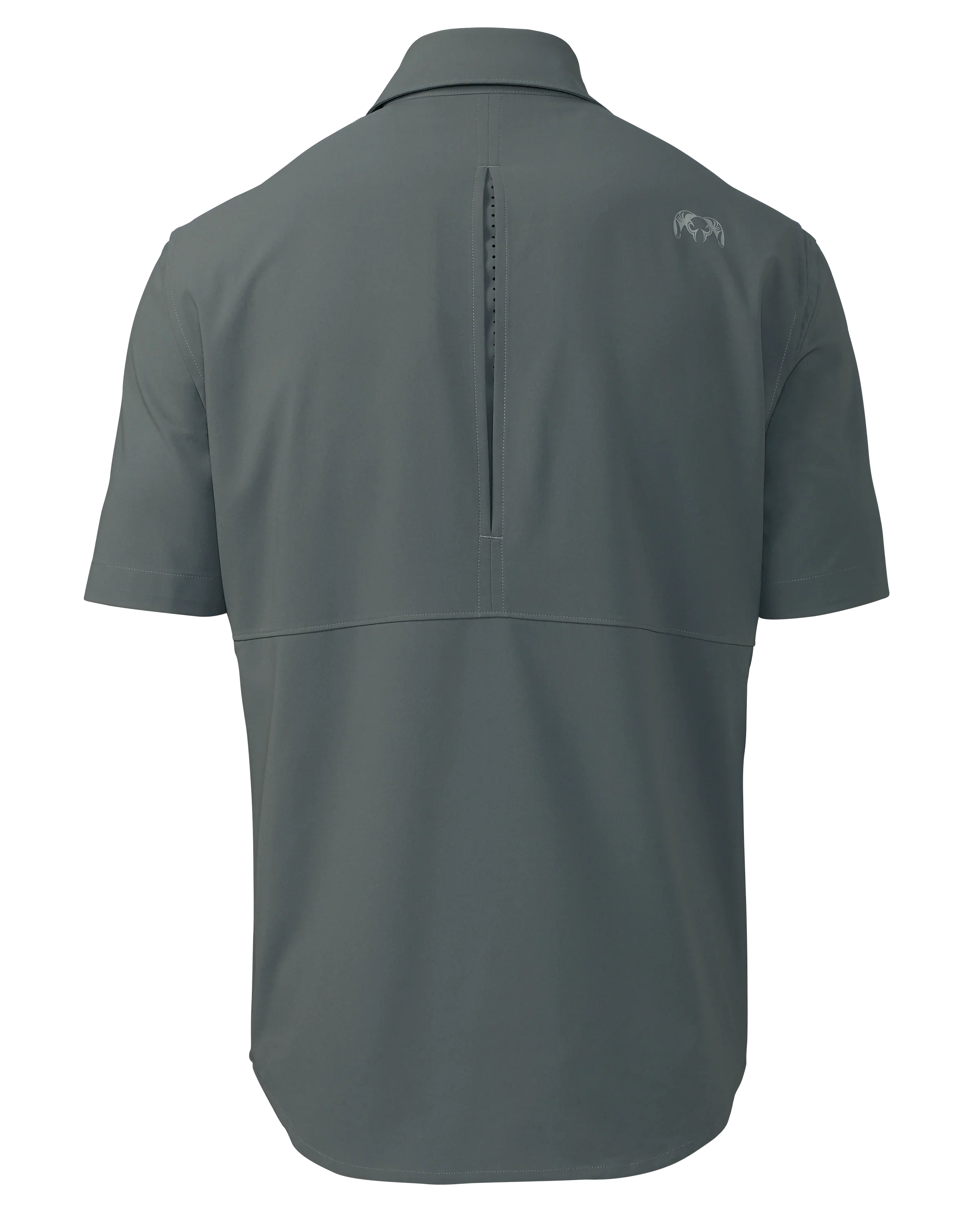 Mesa Vented SS Snap Shirt | Stone