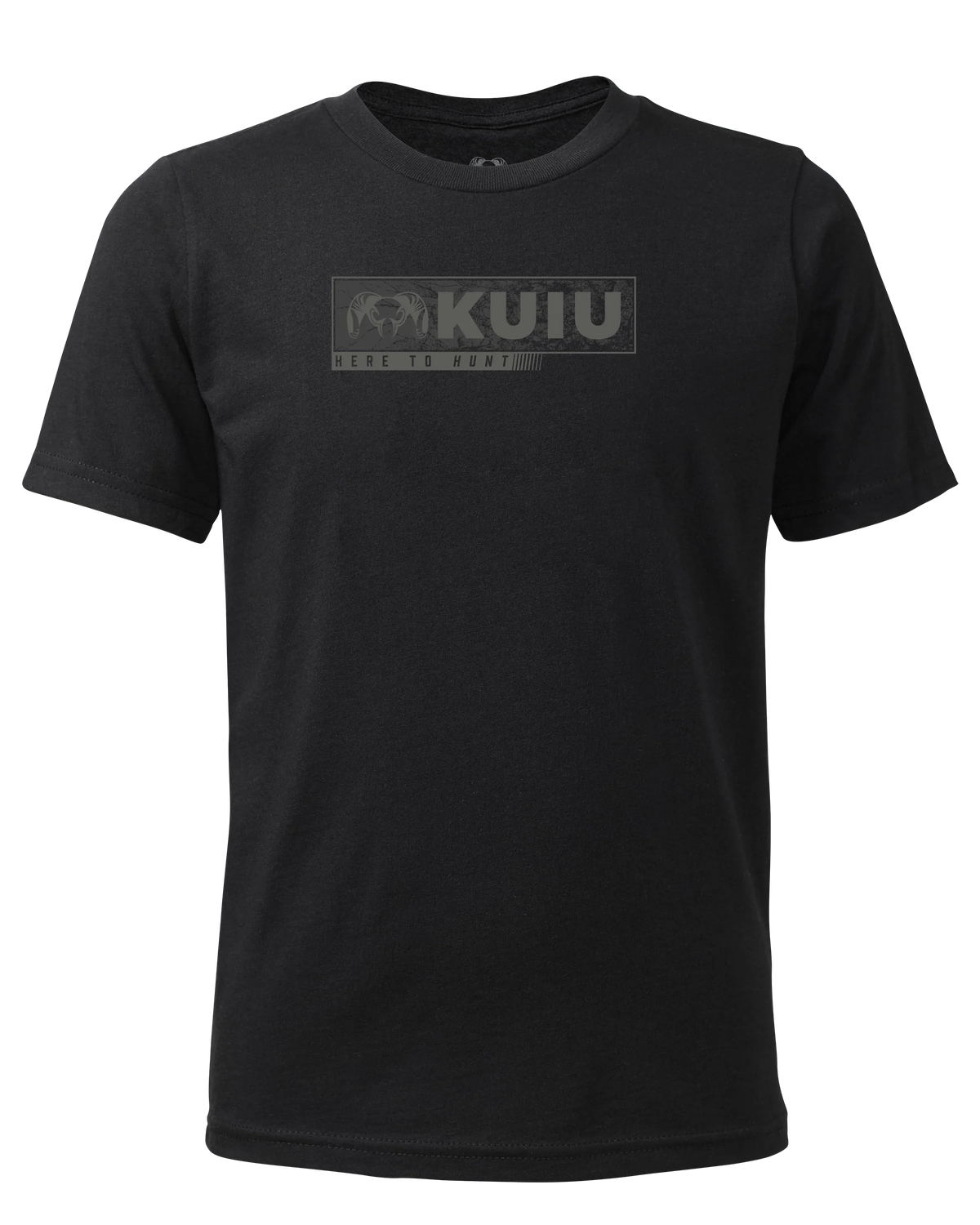 Youth Here to Hunt Gritstone T-Shirt | Black