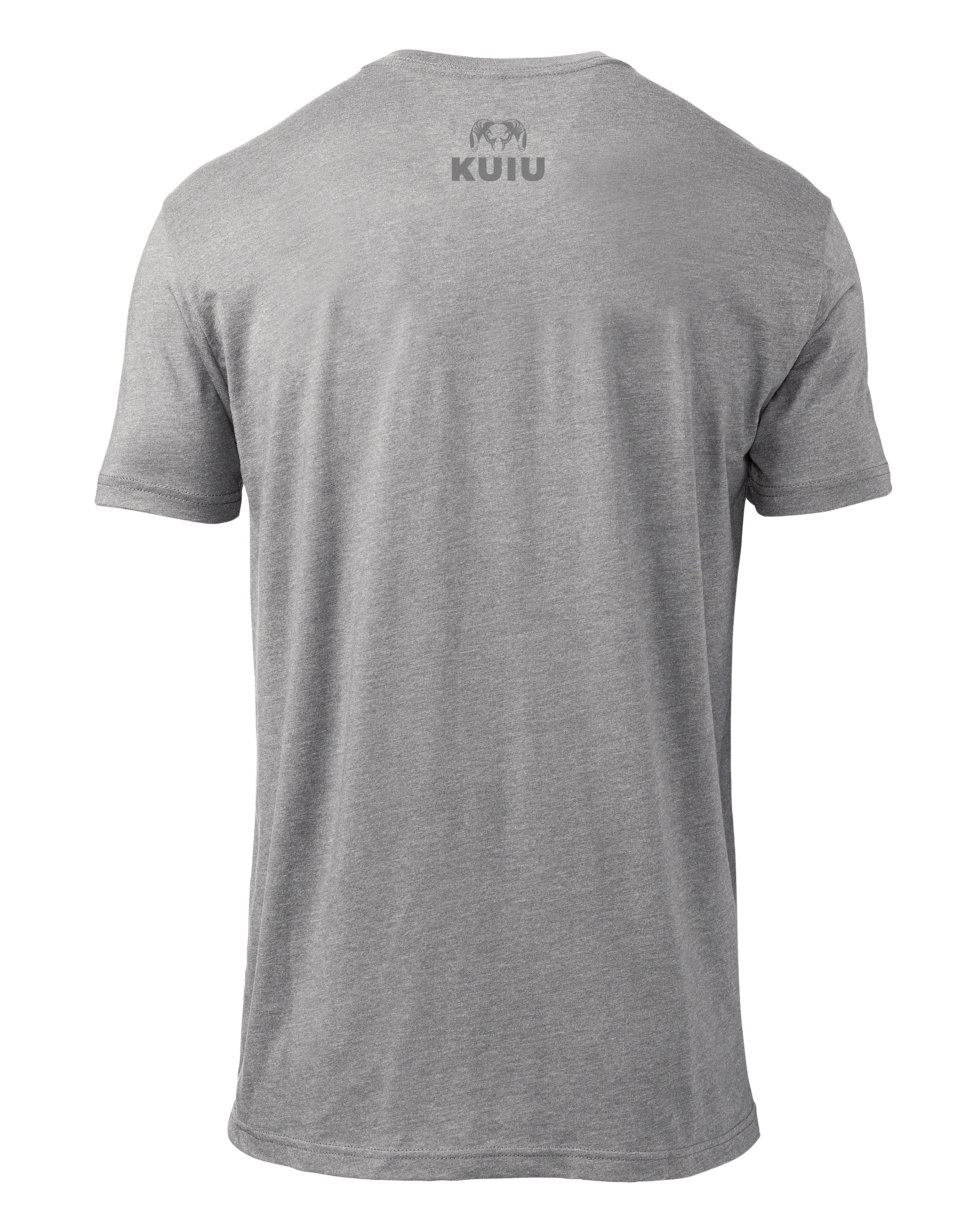 KUIU Solid Vertical T-Shirt | Heather Grey