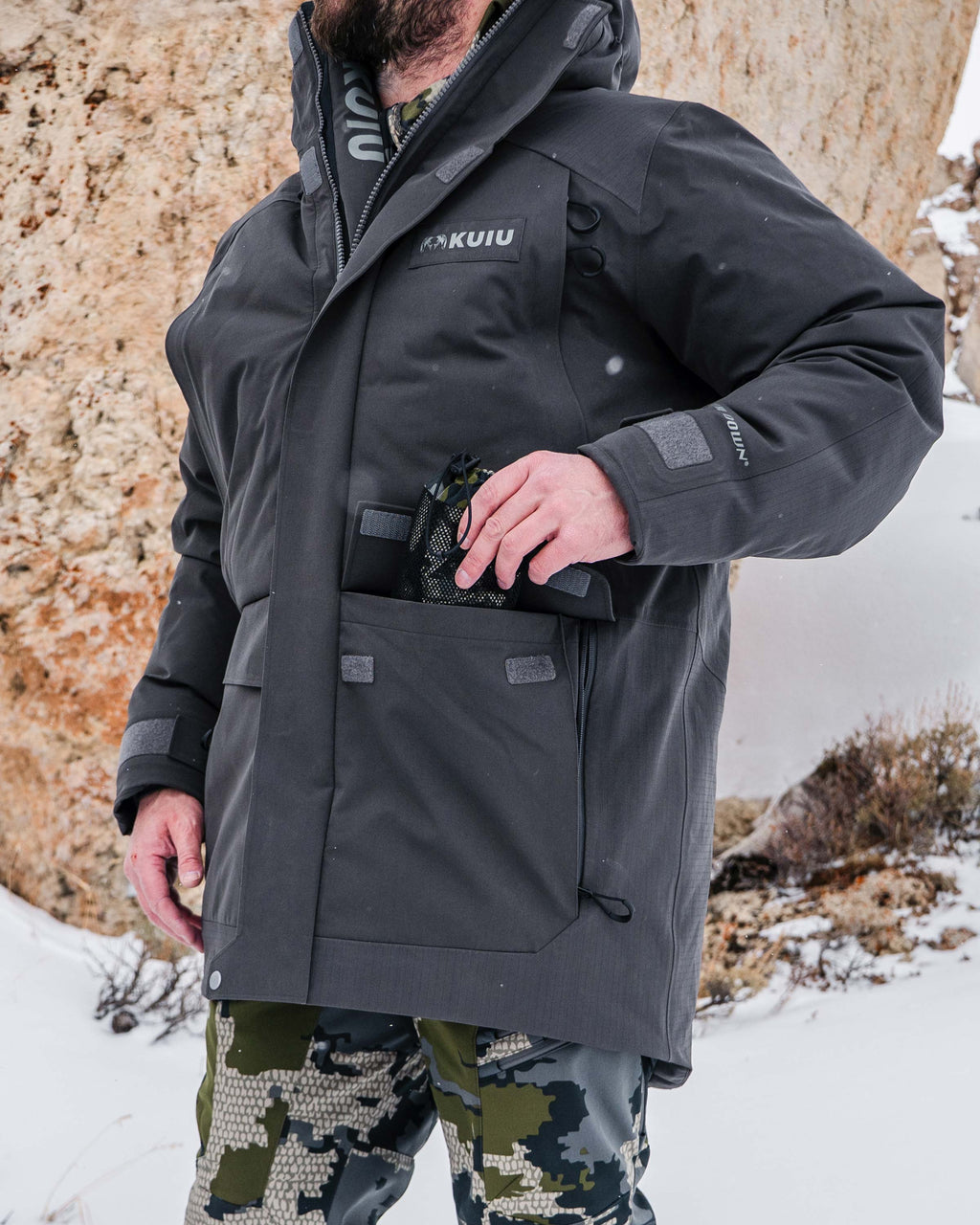 Super Down Arktuk Parka | Asphalt