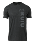 KUIU Solid Vertical T-Shirt | Charcoal