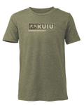 Youth Here to Hunt Gritstone T-Shirt | Military Green
