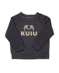 Toddler Stacked Logo Crewneck Sweatshirt | Khaki