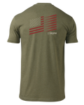KUIU Retro Flag Fade T-Shirt | Military Green