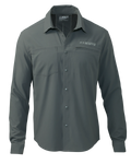 Mesa Vented LS Snap Shirt | Stone