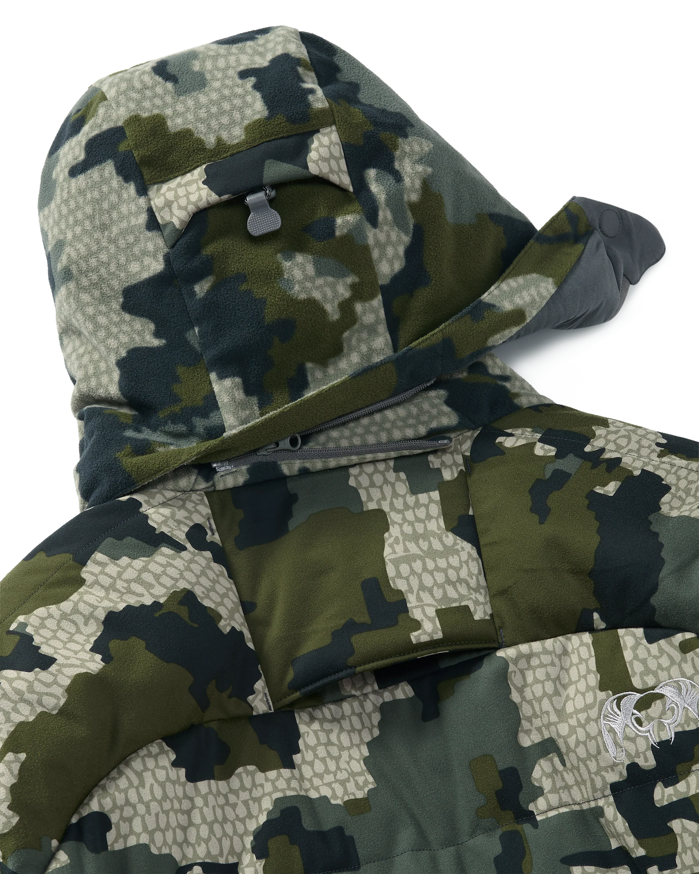 Super Down Haven Hooded Jacket | Verde