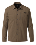 Motive Flannel Lined Shirt Jacket | Major Brown
