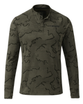Ridgepoint Fleece Henley | Ash Tonal