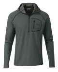 PRO Merino 200 Zip-T Hoodie | Gunmetal