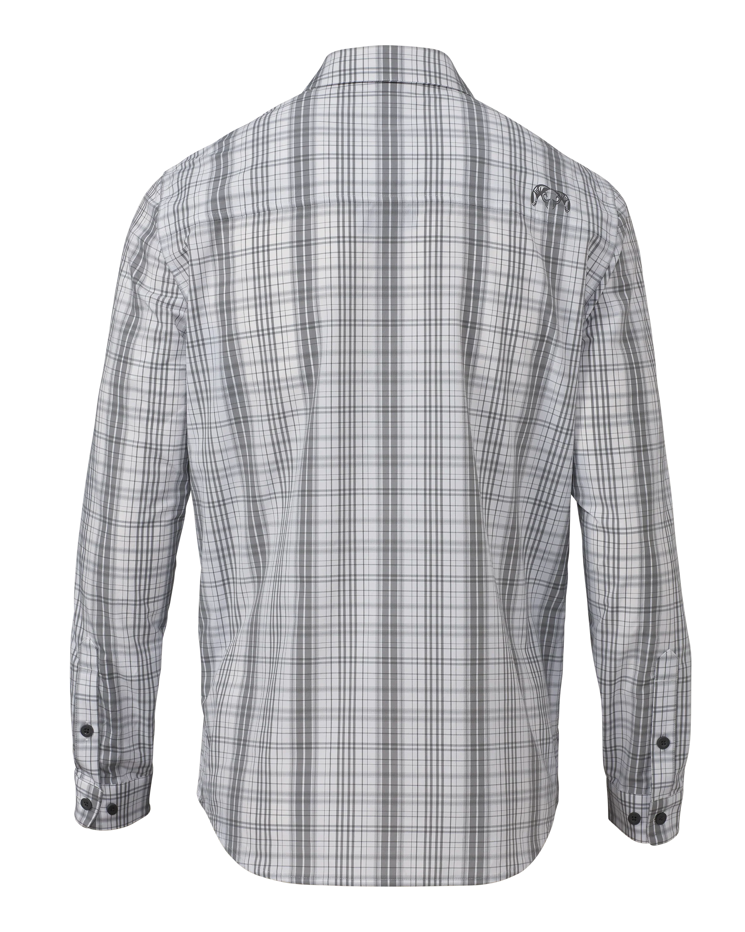 Borrego LS Shirt | Granite Plaid