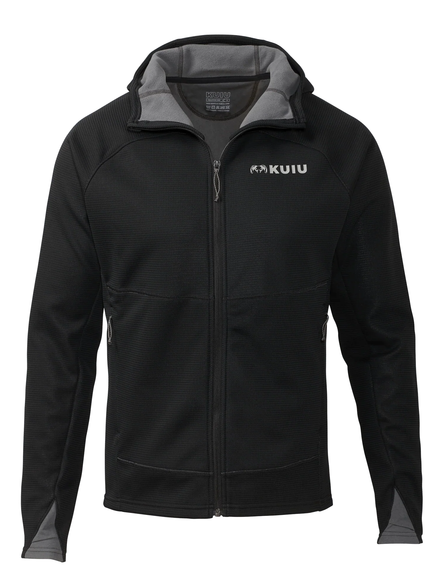 Peloton 240 Full Zip Hoodie | Black