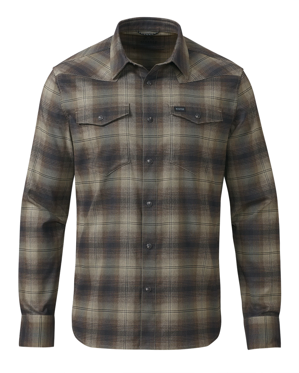 Laredo LS Shirt | Vias Ombre Plaid