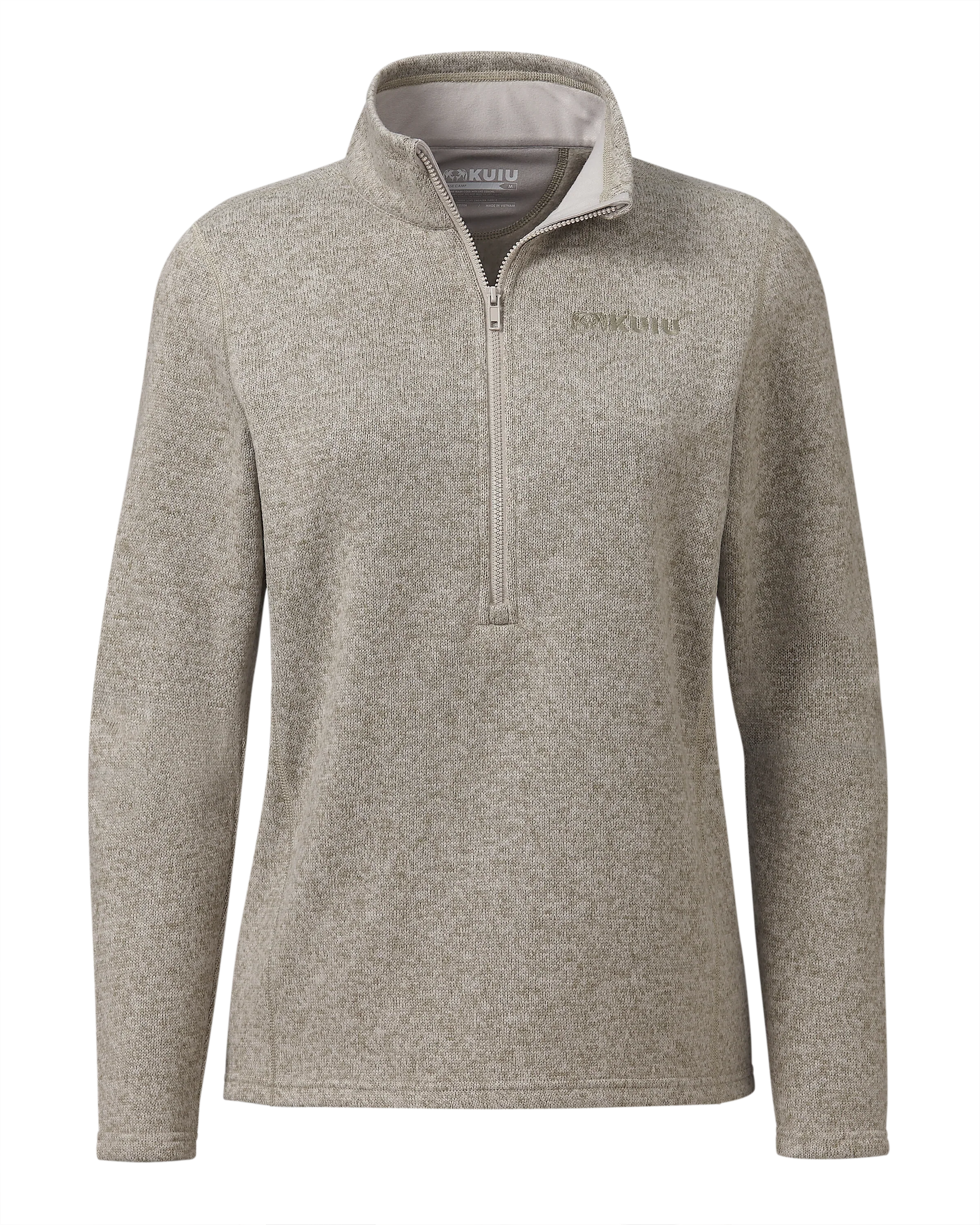 Women's Base Camp Pullover Sweater | Woodsmoke Heather