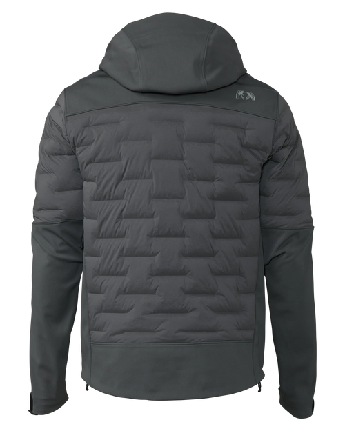 Axis Thermal Hybrid Hooded Jacket | Gunmetal