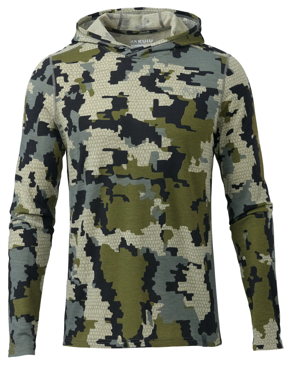 ULTRA Merino 120 LT LS Hoodie | Verde